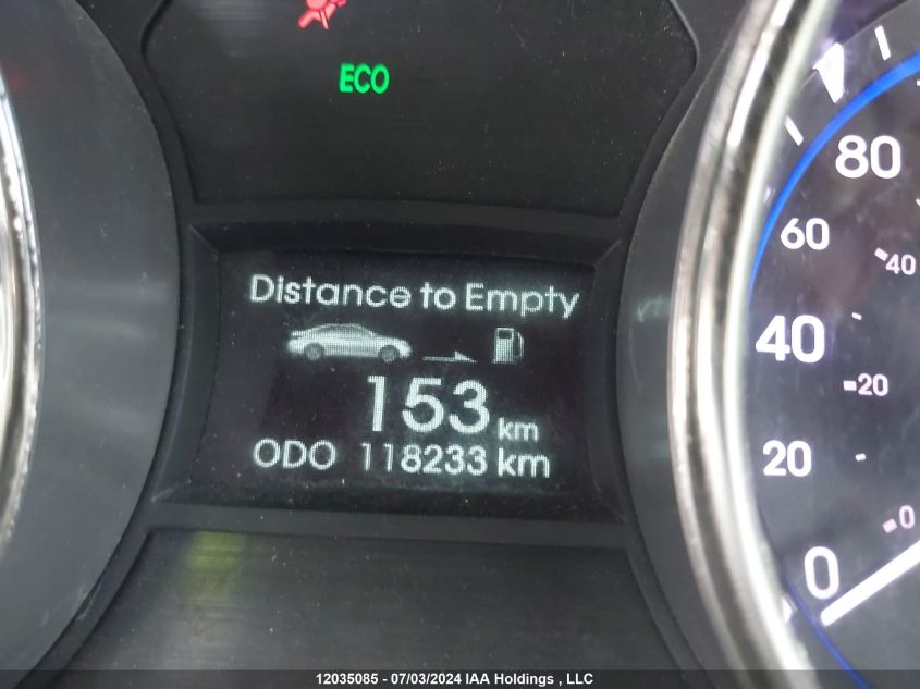 2012 Hyundai Sonata Se/Limited VIN: 5NPEC4AC6CH491291 Lot: 12035085