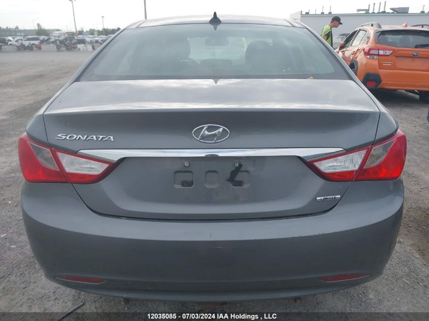 2012 Hyundai Sonata Se/Limited VIN: 5NPEC4AC6CH491291 Lot: 12035085