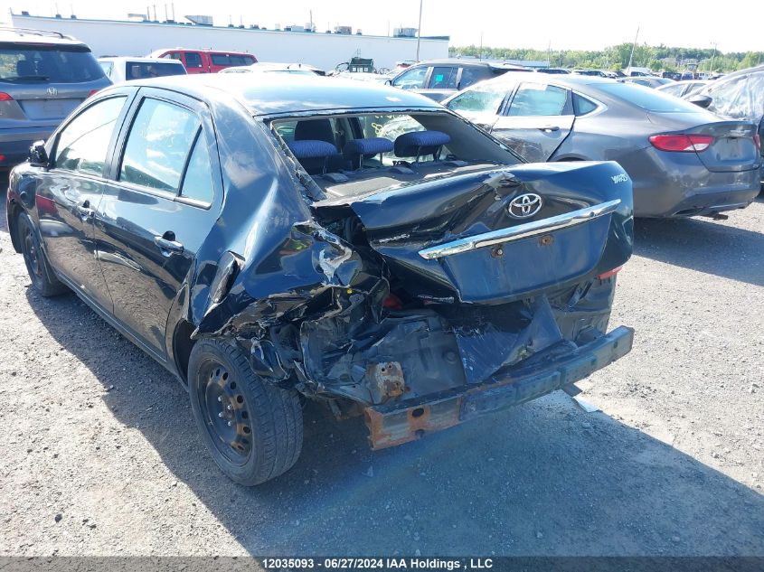 2010 Toyota Yaris VIN: JTDBT4K36A1387258 Lot: 12035093