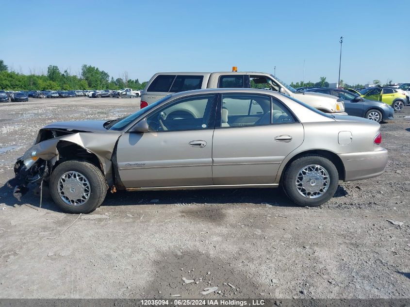 2002 Buick Century VIN: 2G4WS52JX21213757 Lot: 12035094