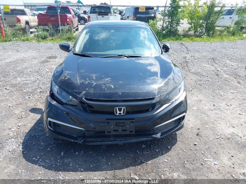 2019 Honda Civic Sedan VIN: 2HGFC2F5XKH044071 Lot: 12035096