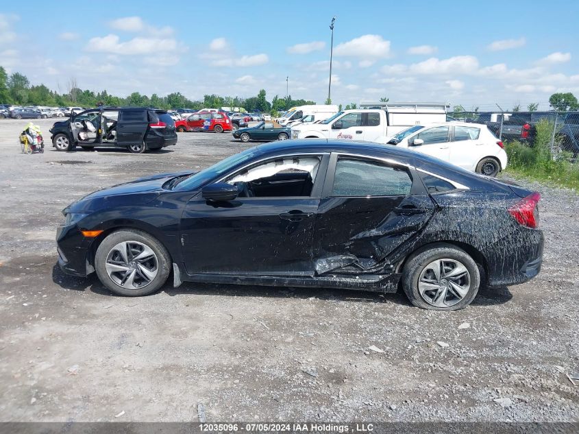 2019 Honda Civic Sedan VIN: 2HGFC2F5XKH044071 Lot: 12035096