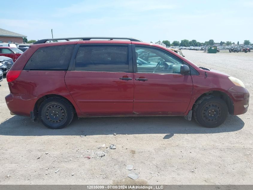 2006 Toyota Sienna Ce 7 Passenger/Ce 8 Passenger VIN: 5TDZA29C76S513541 Lot: 12035099