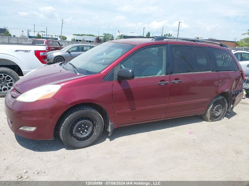 2006 Toyota Sienna Ce 7 Passenger/Ce 8 Passenger VIN: 5TDZA29C76S513541 Lot: 12035099