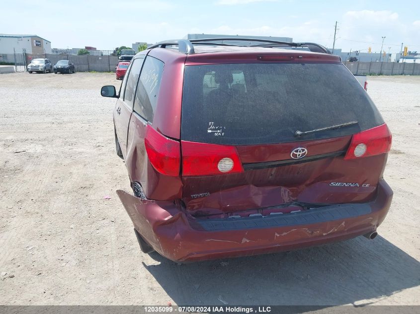 2006 Toyota Sienna Ce 7 Passenger/Ce 8 Passenger VIN: 5TDZA29C76S513541 Lot: 12035099