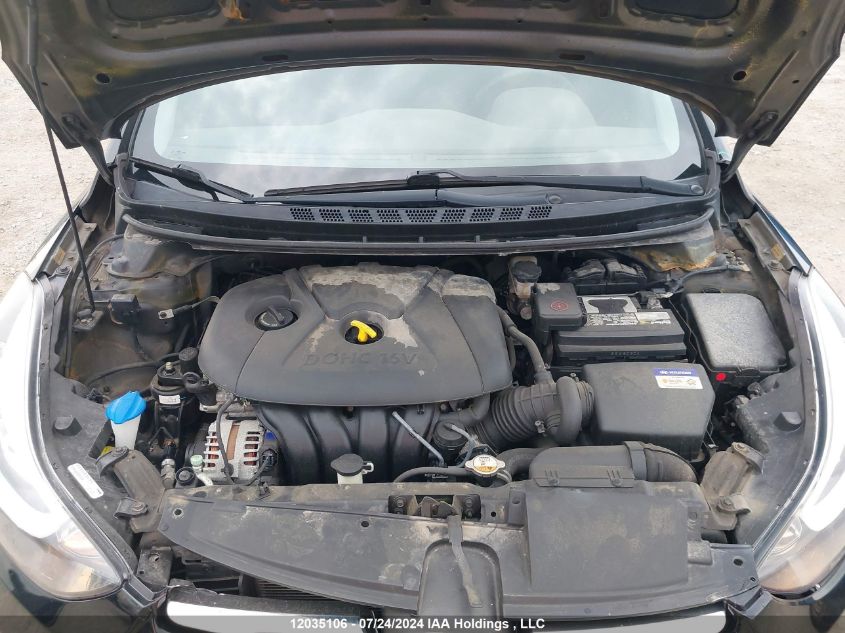 2015 Hyundai Elantra Se/Sport/Limited VIN: KMHDH4AE0FU417918 Lot: 12035106