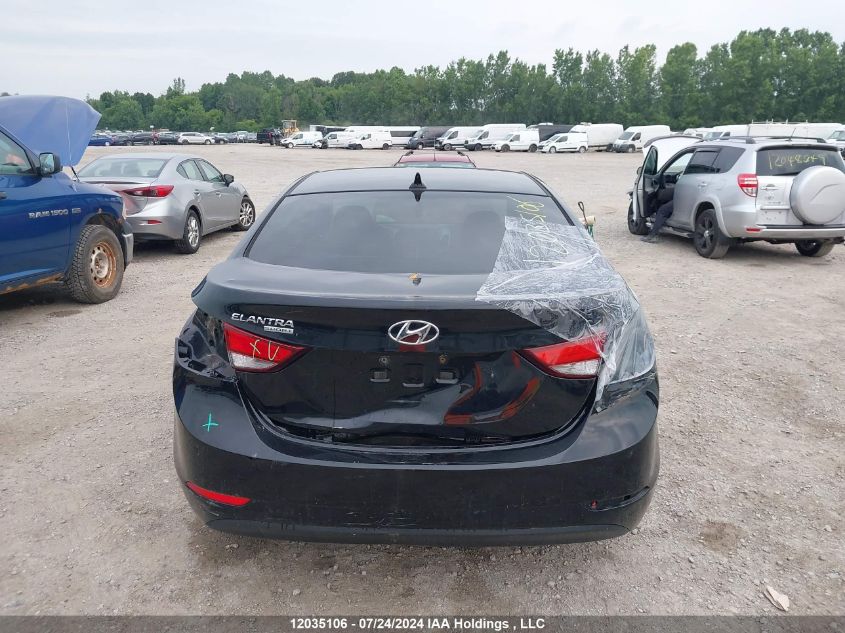 2015 Hyundai Elantra Se/Sport/Limited VIN: KMHDH4AE0FU417918 Lot: 12035106