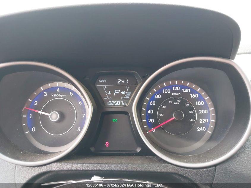 2015 Hyundai Elantra Se/Sport/Limited VIN: KMHDH4AE0FU417918 Lot: 12035106