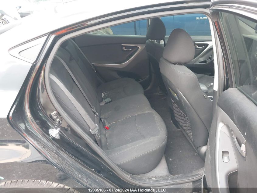 2015 Hyundai Elantra Se/Sport/Limited VIN: KMHDH4AE0FU417918 Lot: 12035106