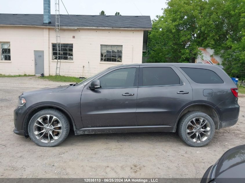 2019 Dodge Durango Gt VIN: 1C4RDJDG2KC535518 Lot: 12035113