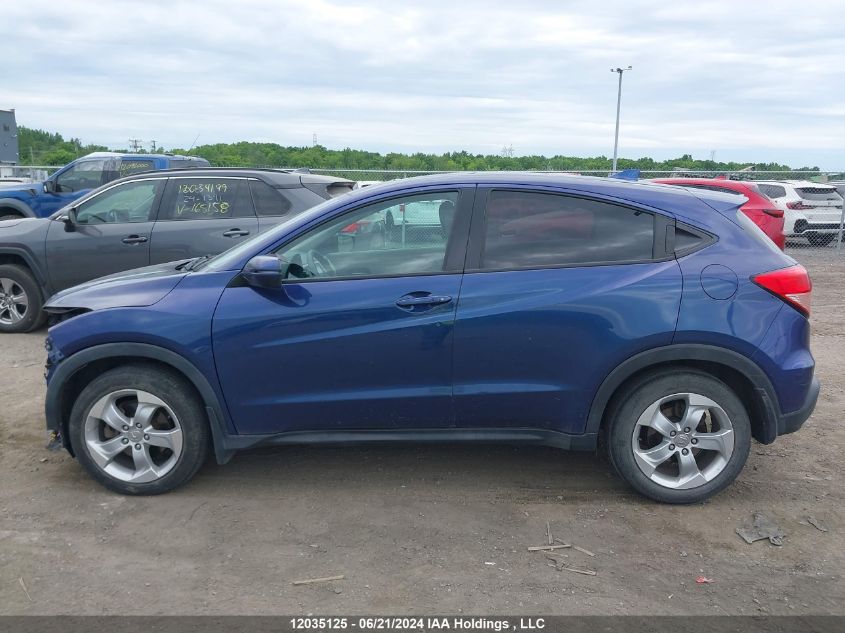 2016 Honda Hr-V VIN: 3CZRU6H55GM112017 Lot: 12035125