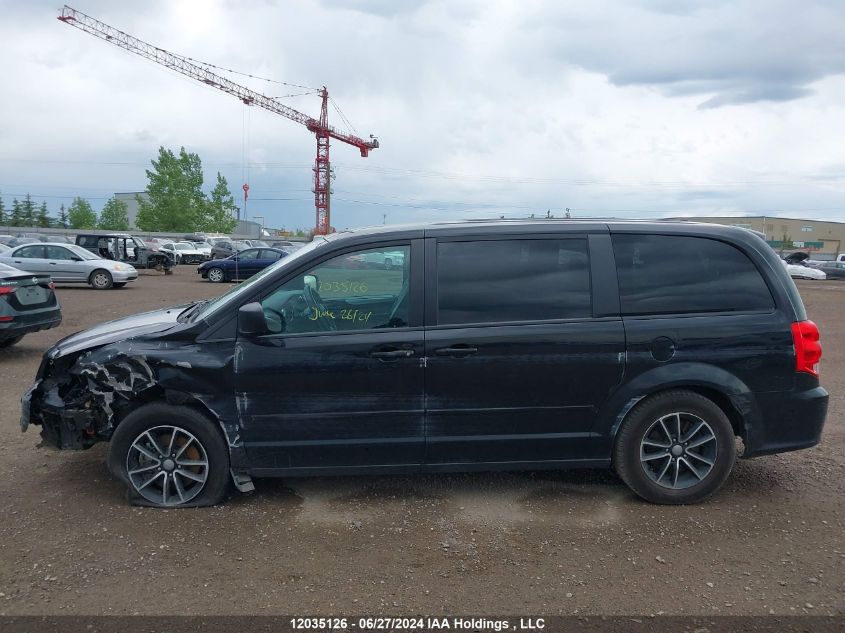 2016 Dodge Grand Caravan Se VIN: 2C4RDGBG6GR394845 Lot: 12035126