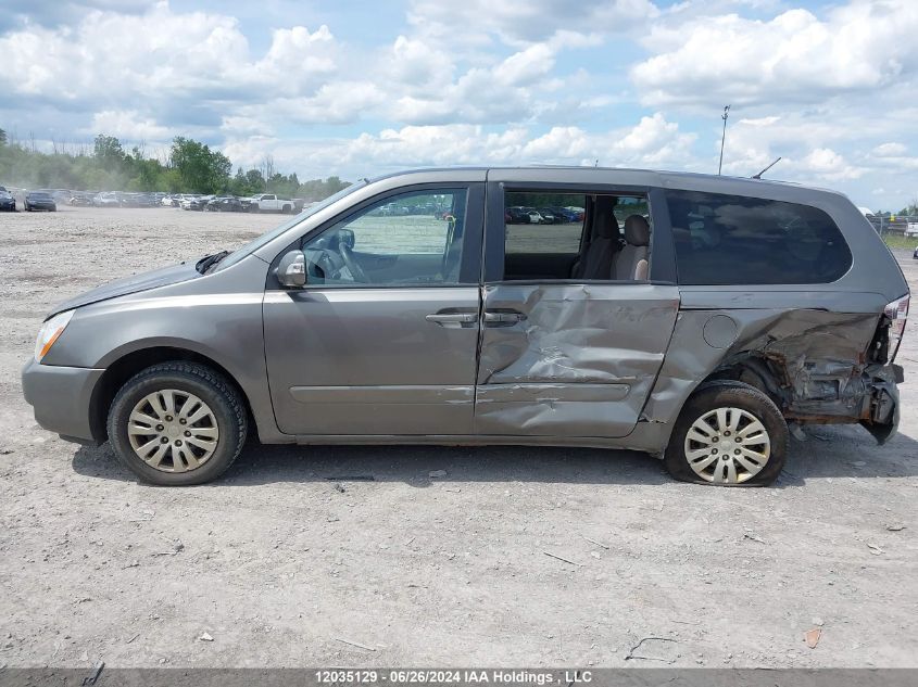 2011 Kia Sedona VIN: KNDMG4C72B6389074 Lot: 12035129