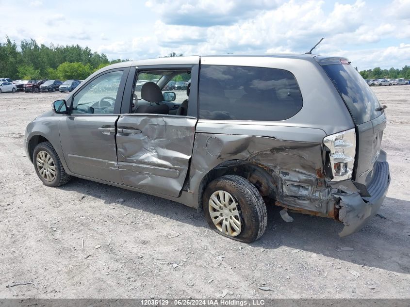 2011 Kia Sedona VIN: KNDMG4C72B6389074 Lot: 12035129