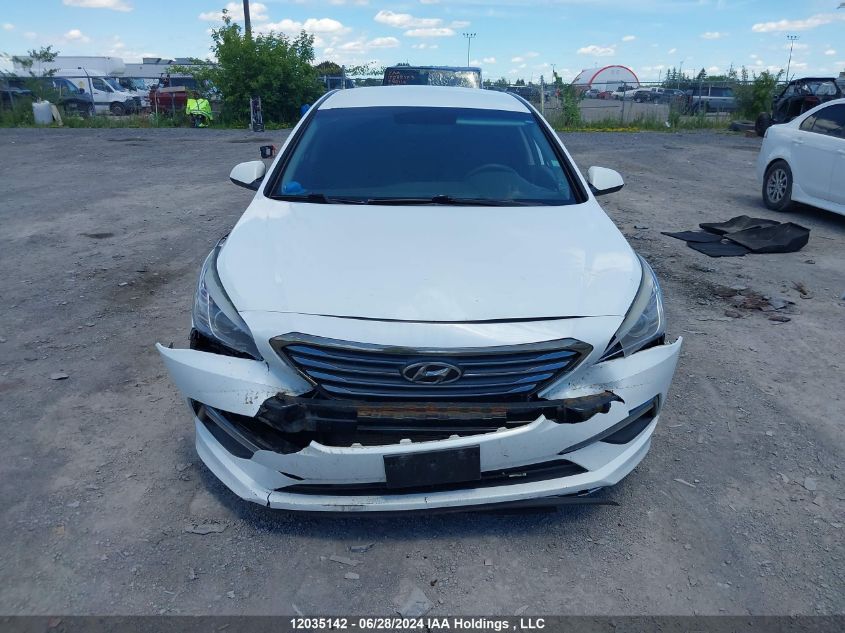 2016 Hyundai Sonata Gl VIN: 5NPE24AF4GH425910 Lot: 12035142