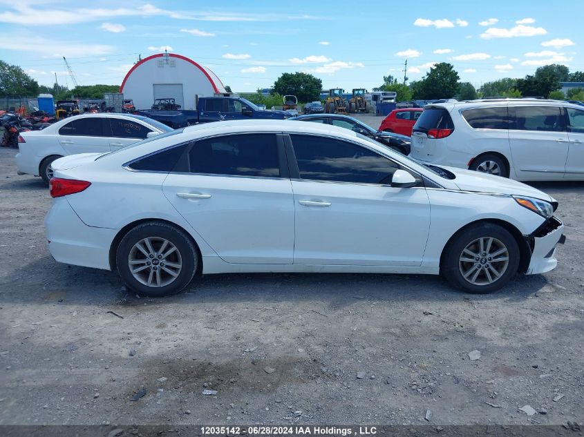 2016 Hyundai Sonata Gl VIN: 5NPE24AF4GH425910 Lot: 12035142