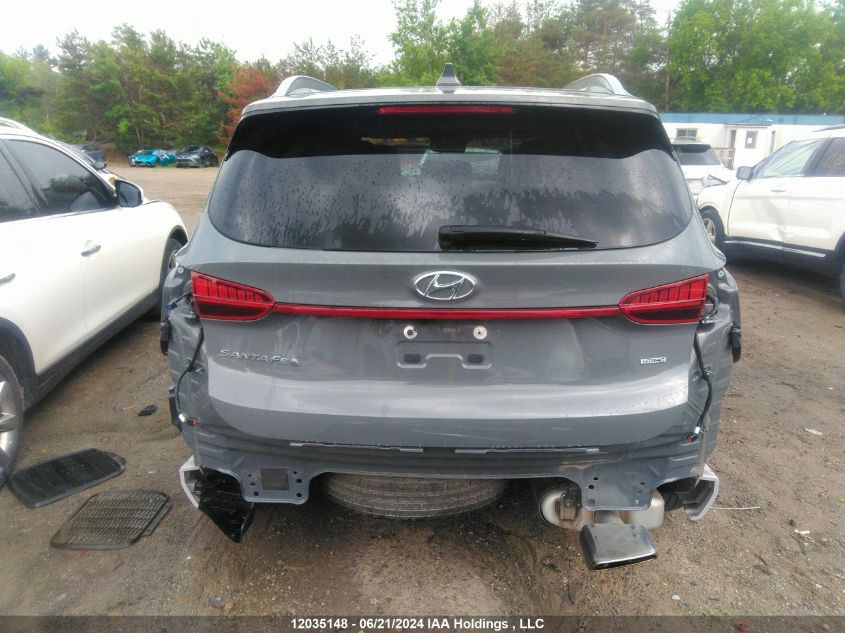 2021 Hyundai Santa Fe Sel VIN: 5NMS3DAJXMH354189 Lot: 12035148