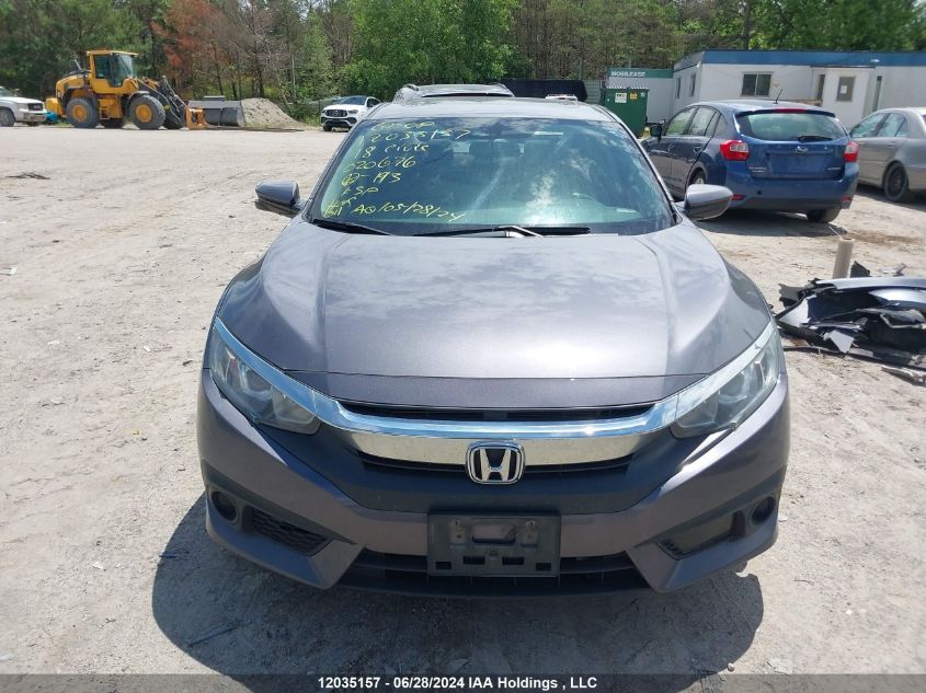 2018 Honda Civic Sedan VIN: 2HGFC2F80JH020676 Lot: 12035157