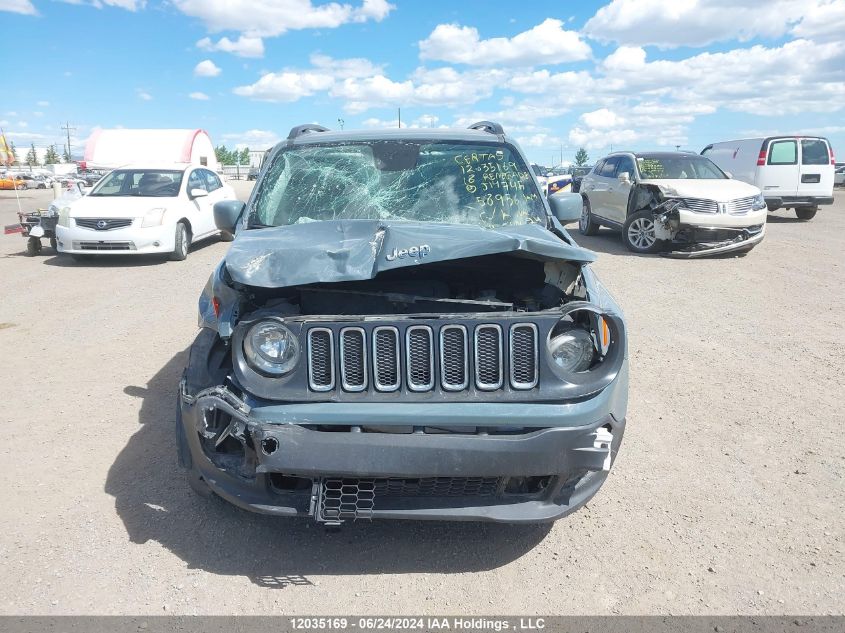 2018 Jeep Renegade Latitude VIN: ZACCJBBB8JPJ14745 Lot: 12035169