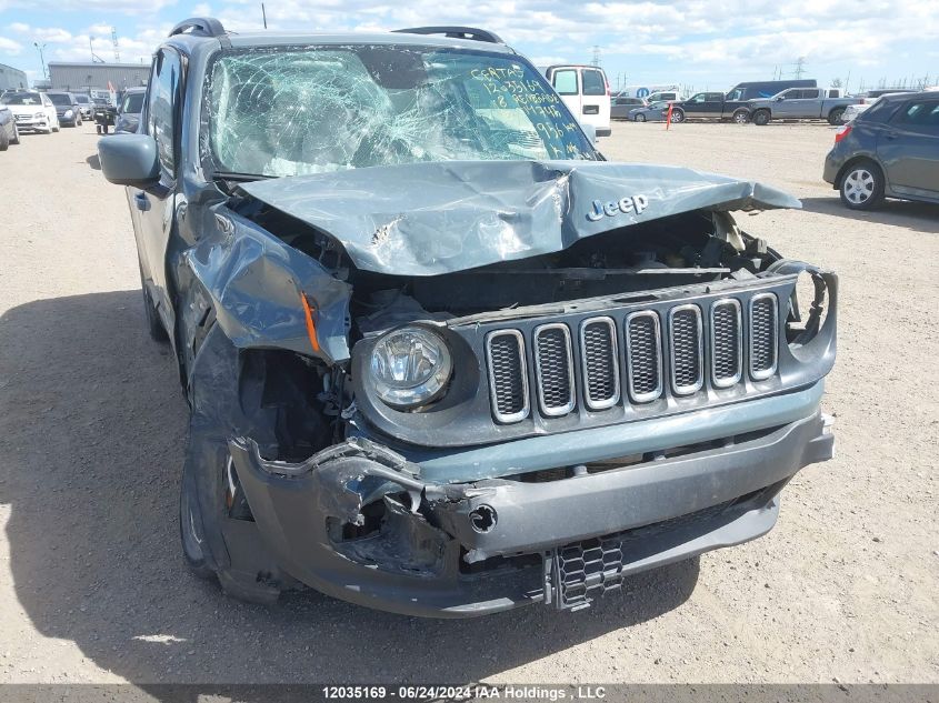 2018 Jeep Renegade Latitude VIN: ZACCJBBB8JPJ14745 Lot: 12035169