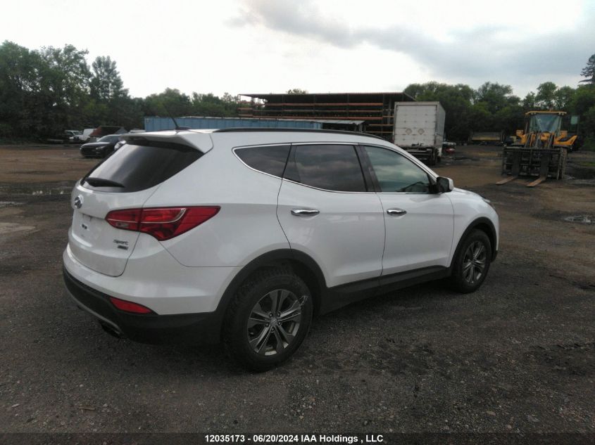 2016 Hyundai Santa Fe Sport VIN: 5XYZUDLB0GG315241 Lot: 12035173