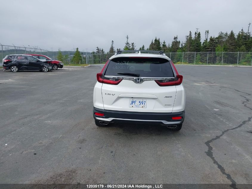 2021 Honda Cr-V Sport VIN: 2HKRW2H41MH203996 Lot: 12035179