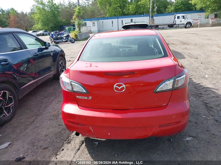 2013 Mazda Mazda3 VIN: JM1BL1UFXD1843790 Lot: 12035183