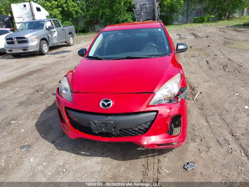 2013 Mazda Mazda3 VIN: JM1BL1UFXD1843790 Lot: 12035183