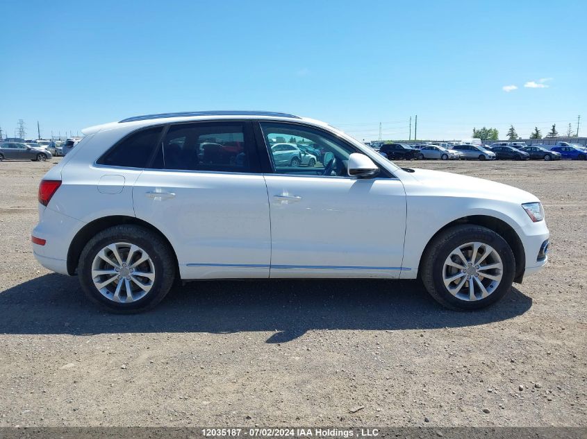 2016 Audi Q5 VIN: WA1L2AFP4GA139080 Lot: 12035187