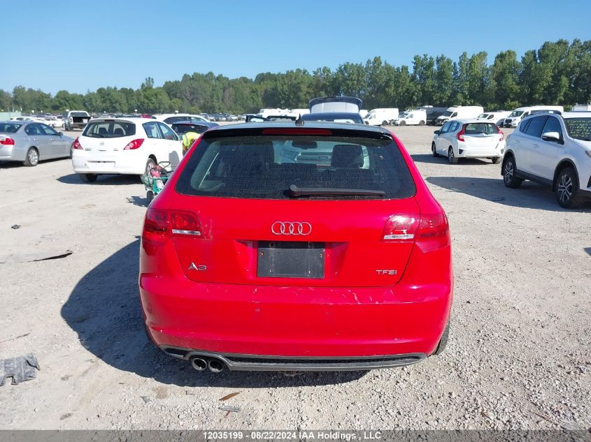 2011 Audi A3 VIN: WAUPFCFM8BA039793 Lot: 12035199