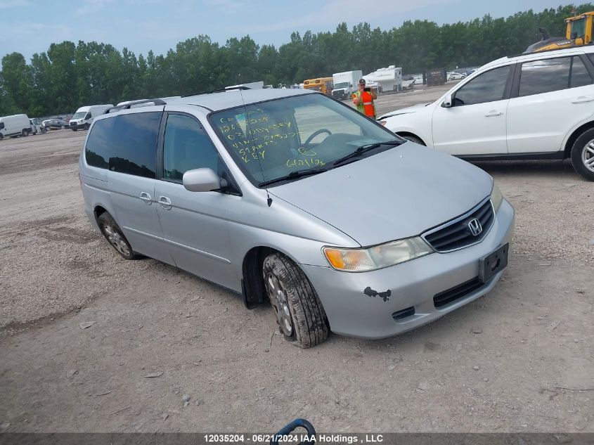 2003 Honda Odyssey VIN: 2HKRL18683H013275 Lot: 12035204