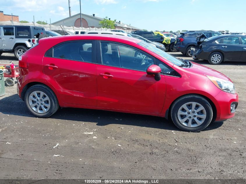 2013 Kia Rio VIN: KNADM5A37D6803416 Lot: 12035209