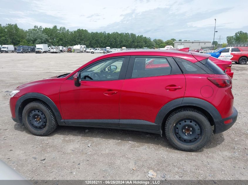 2016 Mazda Cx-3 VIN: JM1DKBC77G0116404 Lot: 12035211