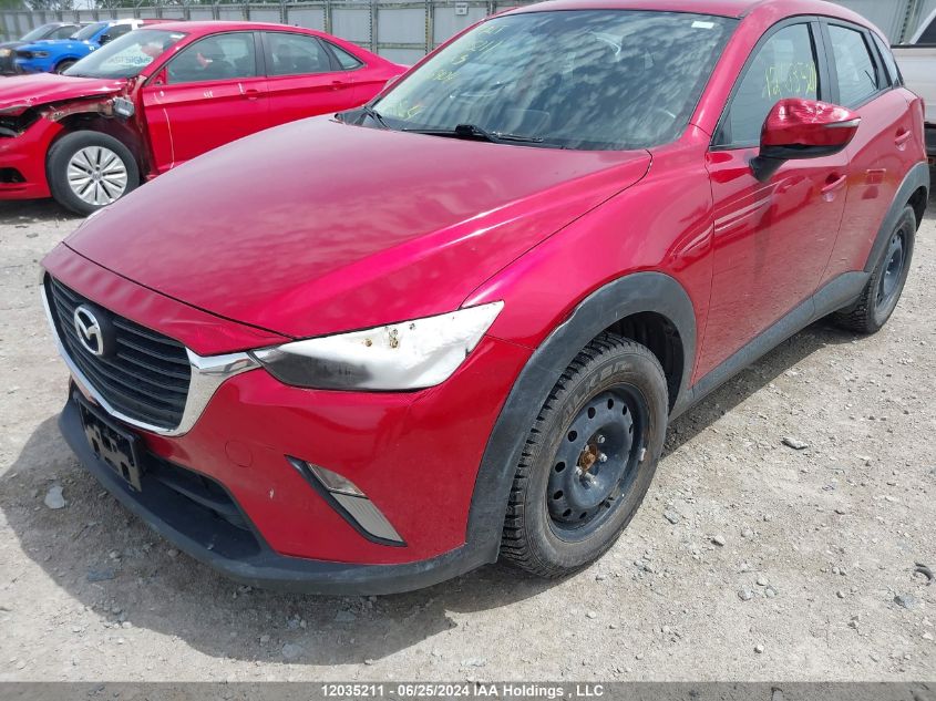 2016 Mazda Cx-3 VIN: JM1DKBC77G0116404 Lot: 12035211