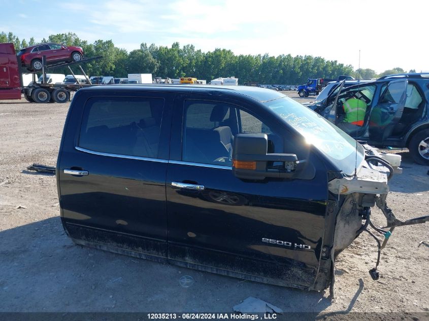 2015 GMC Sierra Parts Only VIN: 1GT12YEG2FF657343 Lot: 12035213