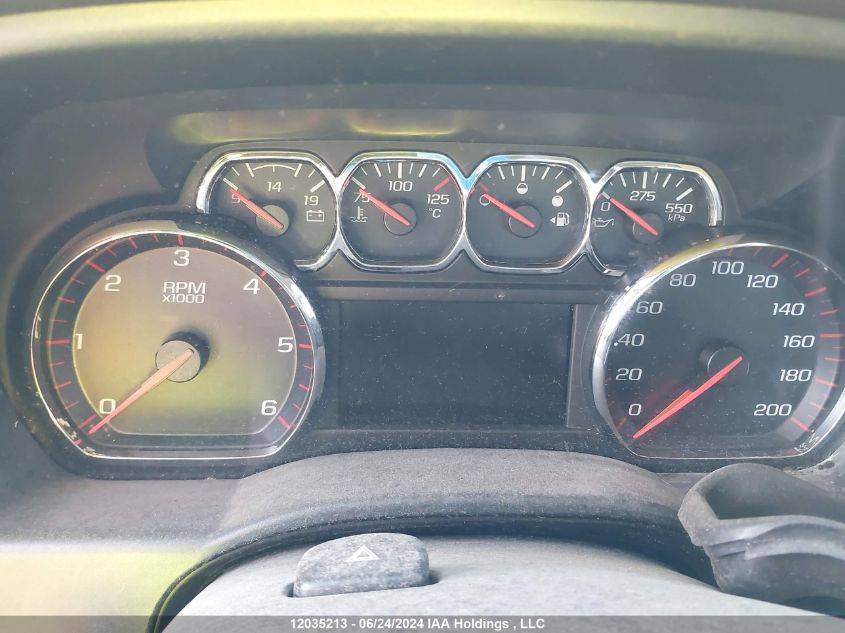 2015 GMC Sierra Parts Only VIN: 1GT12YEG2FF657343 Lot: 12035213