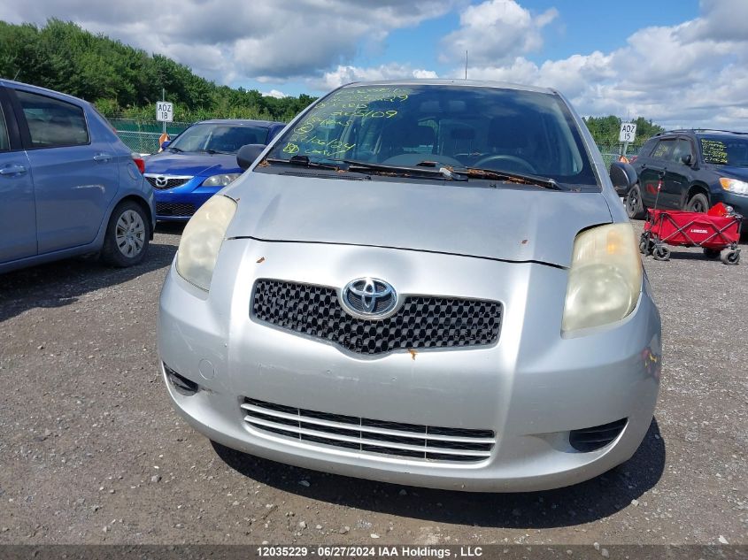 2008 Toyota Yaris VIN: JTDKT923185205109 Lot: 12035229