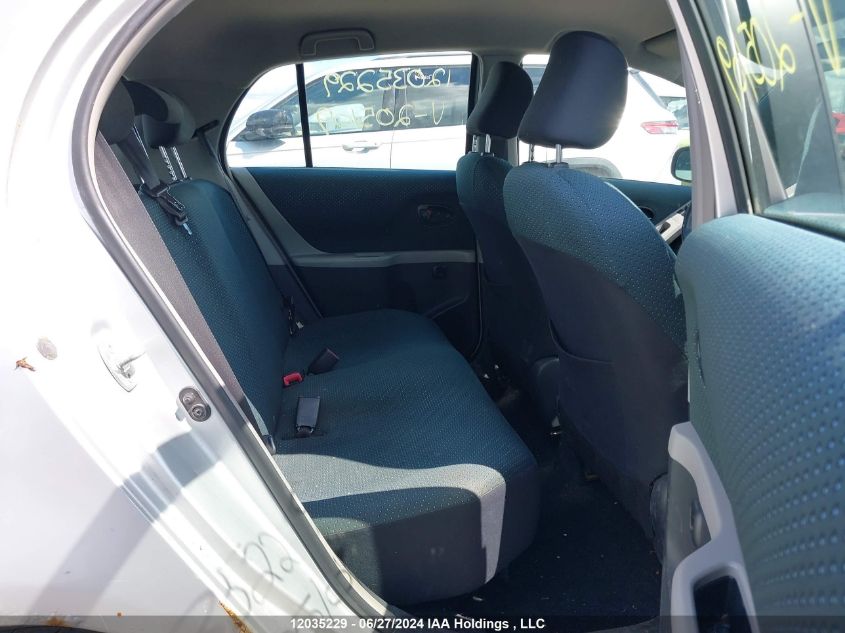 2008 Toyota Yaris VIN: JTDKT923185205109 Lot: 12035229