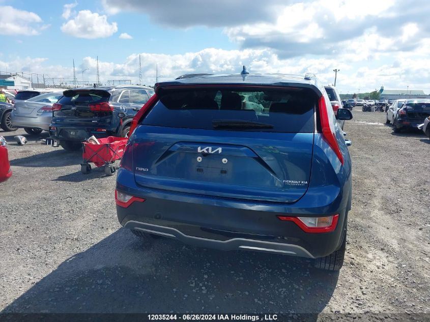 2024 Kia Niro Wind VIN: KNDCR3L10R5093773 Lot: 12035244