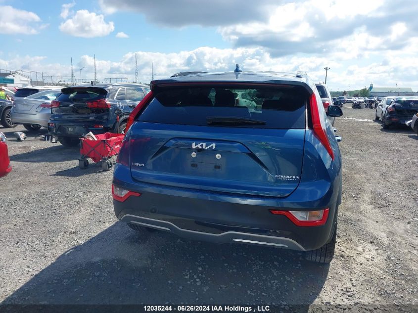 2024 Kia Niro Wind VIN: KNDCR3L10R5093773 Lot: 12035244