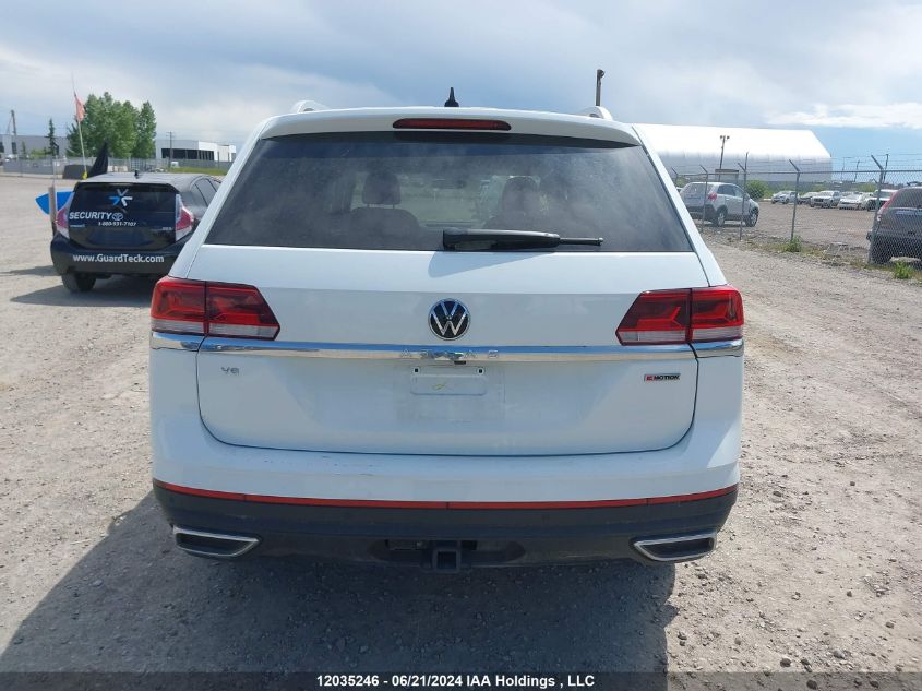 2021 Volkswagen Atlas VIN: 1V2BR2CA6MC517708 Lot: 12035246