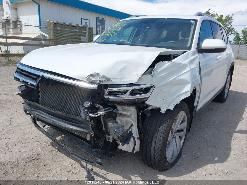2021 Volkswagen Atlas VIN: 1V2BR2CA6MC517708 Lot: 12035246