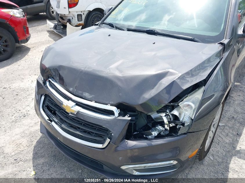 2015 Chevrolet Cruze Lt VIN: 1G1PC5SB5F7292237 Lot: 12035251