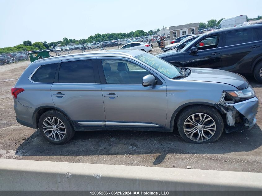 2016 Mitsubishi Outlander Gt VIN: JA4JZ4AX0GZ604466 Lot: 12035256