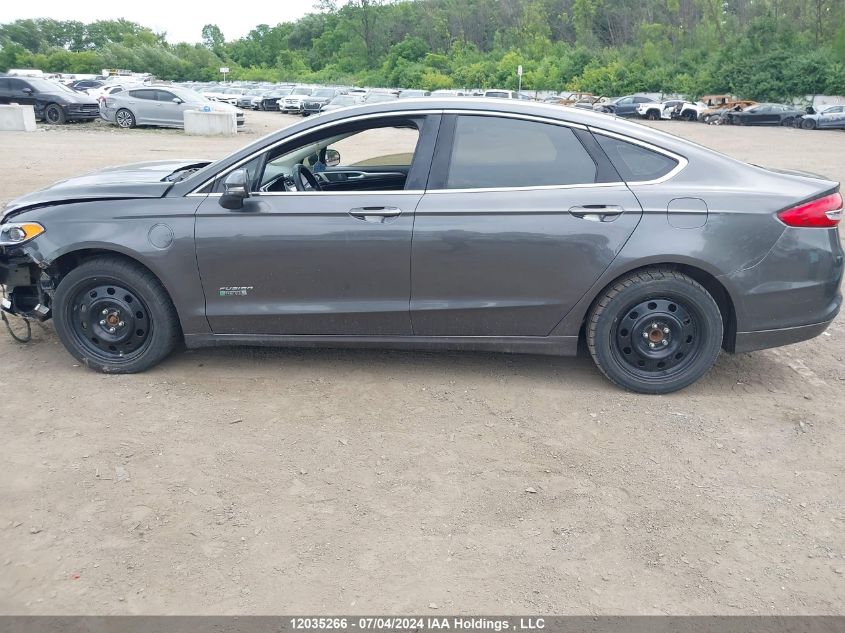 2018 Ford Fusion Energi Se Luxury VIN: 3FA6P0PU3JR250726 Lot: 12035266