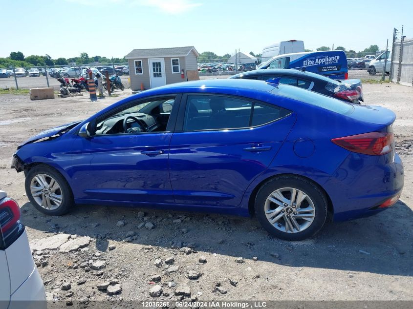 2019 Hyundai Elantra Preferred VIN: KMHD84LF0KU873854 Lot: 12035268