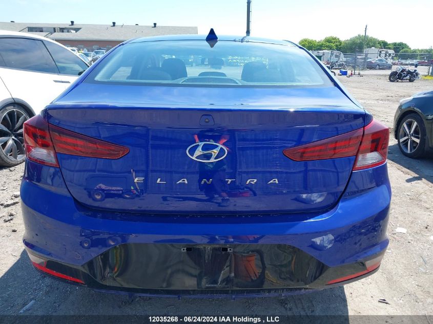 2019 Hyundai Elantra Preferred VIN: KMHD84LF0KU873854 Lot: 12035268
