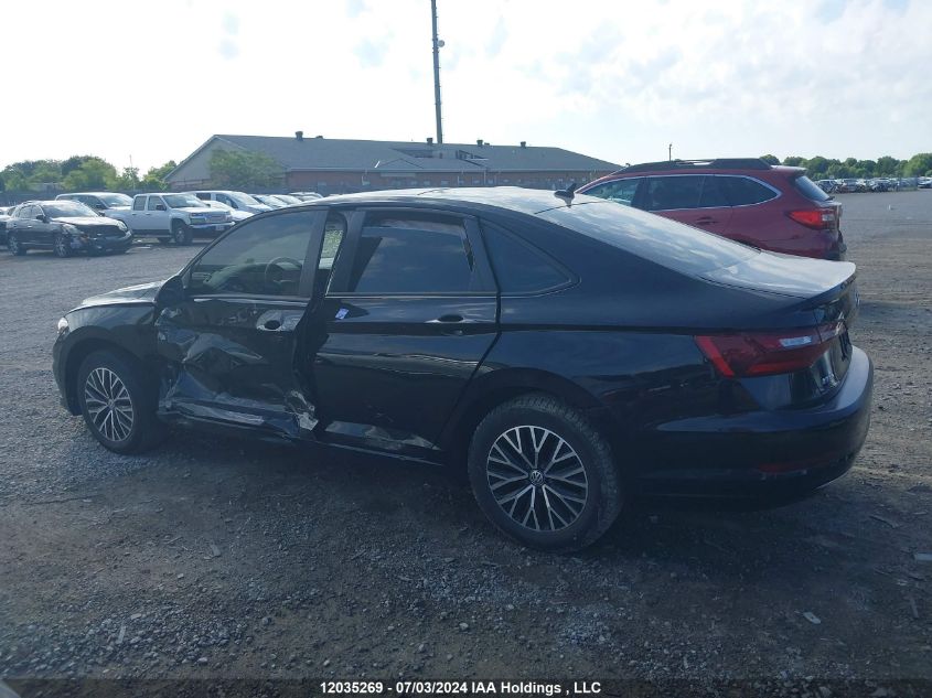 2021 Volkswagen Jetta VIN: 3VWE57BU1MM074351 Lot: 12035269