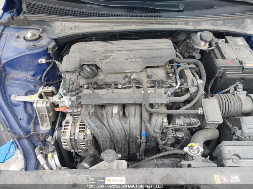 2022 Hyundai Elantra Sel VIN: KMHLM4AG8NU335412 Lot: 12035285