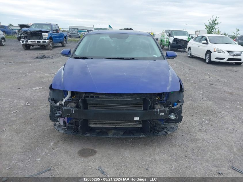 2022 Hyundai Elantra Sel VIN: KMHLM4AG8NU335412 Lot: 12035285